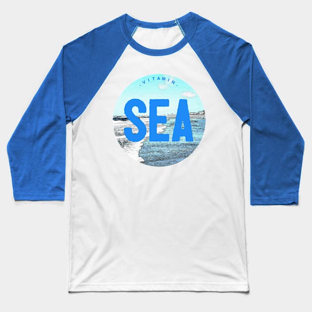 Vitamin Sea II Baseball T-Shirt by Aeriskate